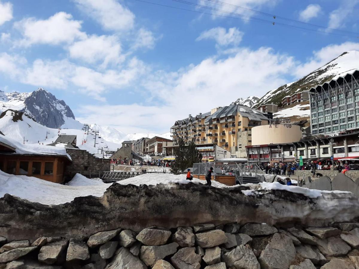 Studio La Mongie Au Pied Des Pistes Parking Couvert Екстер'єр фото