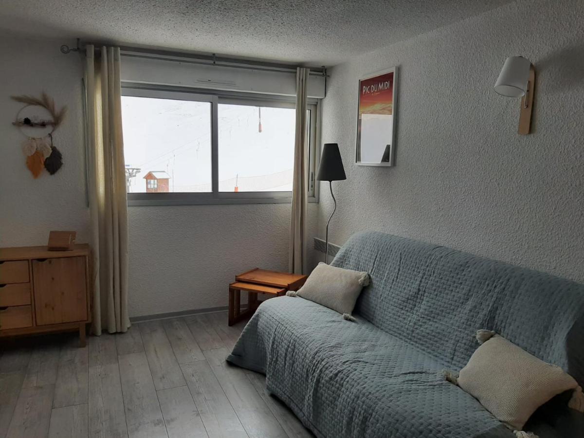 Studio La Mongie Au Pied Des Pistes Parking Couvert Екстер'єр фото